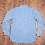 1940 USN Chambray Shirt Norfolk Blue Pike Brothers