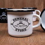 1951 Pike Brothers Enamel Mug General Store Pike Brothers
