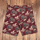 1961 Surf Short Maohu red Pike  Brothers