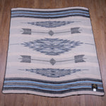 1969 Chimayo blanket blue Pike Brothers