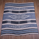 1969 Chimayo blanket blue Pike Brothers