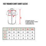 1937 Roamer Shirt Short sleeve Miyamato orange Pike Brothers