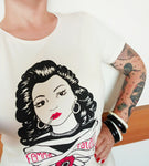 Camiseta Femme Fatale Vintage
