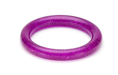 Narrow-purple-glitter-bangle Splendette