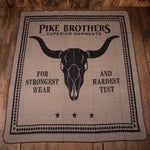 1969 Longhorn blanket black Pike Brothers