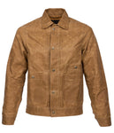 1908 Miner Jacket waxed tan Pike Brothers