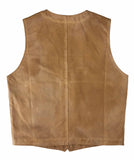 1937 Roamer Vest waxed tan Pike Brothers