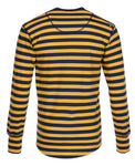 1927 Henley Shirt long sleeve Newport yellow Pike Brothers