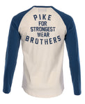 1968 Baseball Shirt Peralta white Pike Brothers