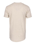 1927 Henley Shirt short sleeve ecru melange Pike Brothers
