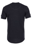 1927 Henley Shirt short sleeve iron grey Pike Brothers