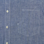 1937 Roamer Shirt blue chambrey Pike Brothers