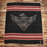 1969 Denakatee Depakatè wool blanket faded black Pike Brothers