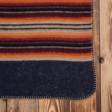 1969 Denakatee wool blanket navy Pike Brothers