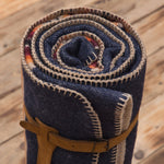 1969 Denakatee wool blanket navy Pike Brothers